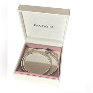 🌻Pandora 18” Vintage Silver Necklace